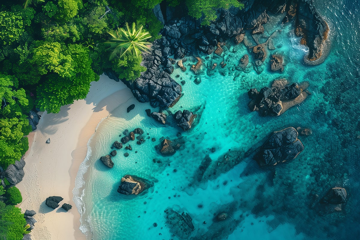 Aerial-View-of-a-Tropical-Beach-min